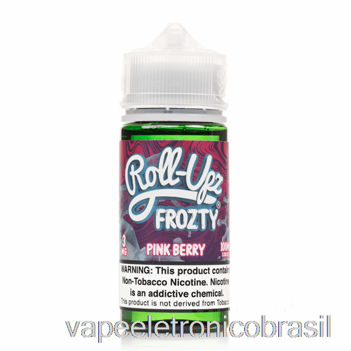 Vape Vaporesso Pink Berry Ice - Suco Roll-upz - 100ml 3mg